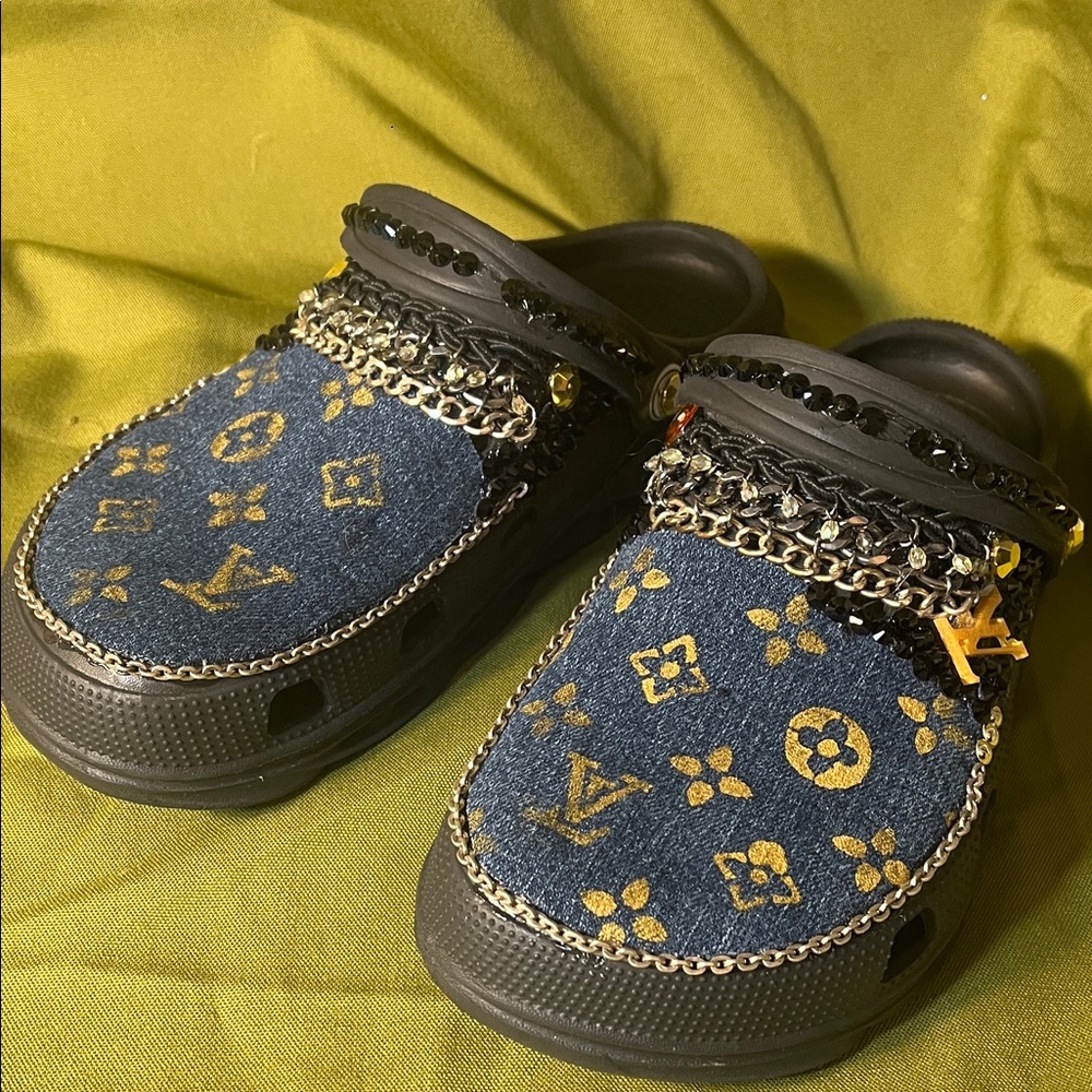 Bedazzled, Upcycled, Unisex Custom Made
